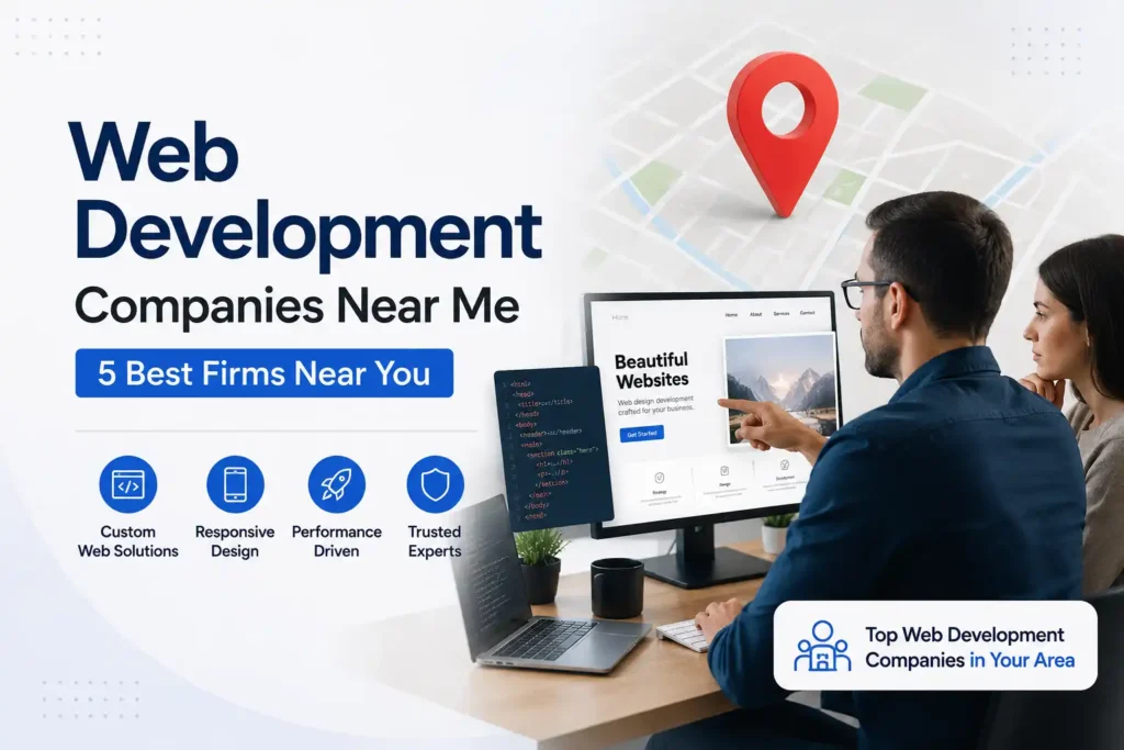 Web Development Companies Near Me – 5 Best Firms Near You