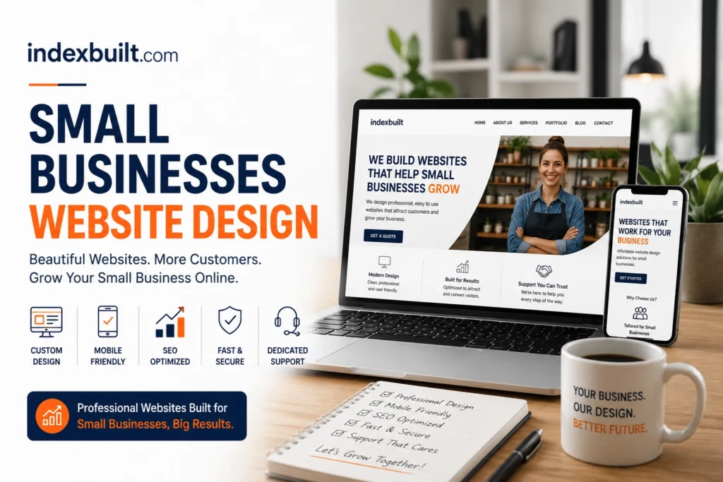 Small Business Website Design Services | IndexBuilt
