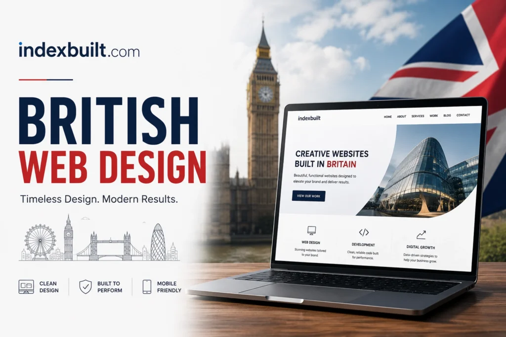 Creative British Web Design Agency | IndexBuilt