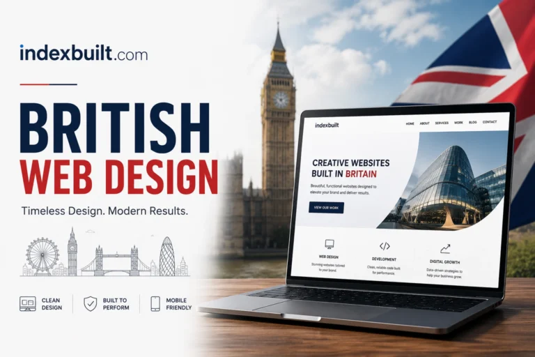 Creative British Web Design Agency | IndexBuilt